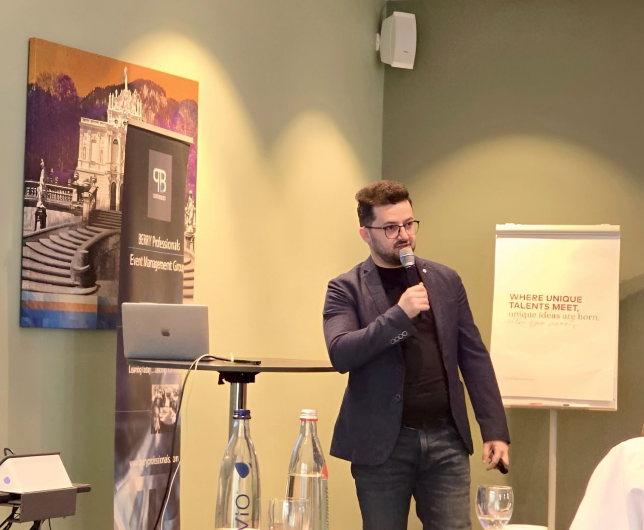 Desared presenting at AI, Data Analytics & Insights Summit 2025